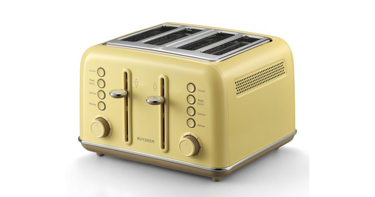 Vintage-Style Buydeem Toaster Review (with Sonia's help!) - The